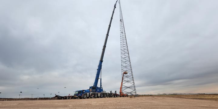 Crane Services 1 antenna installation crane services